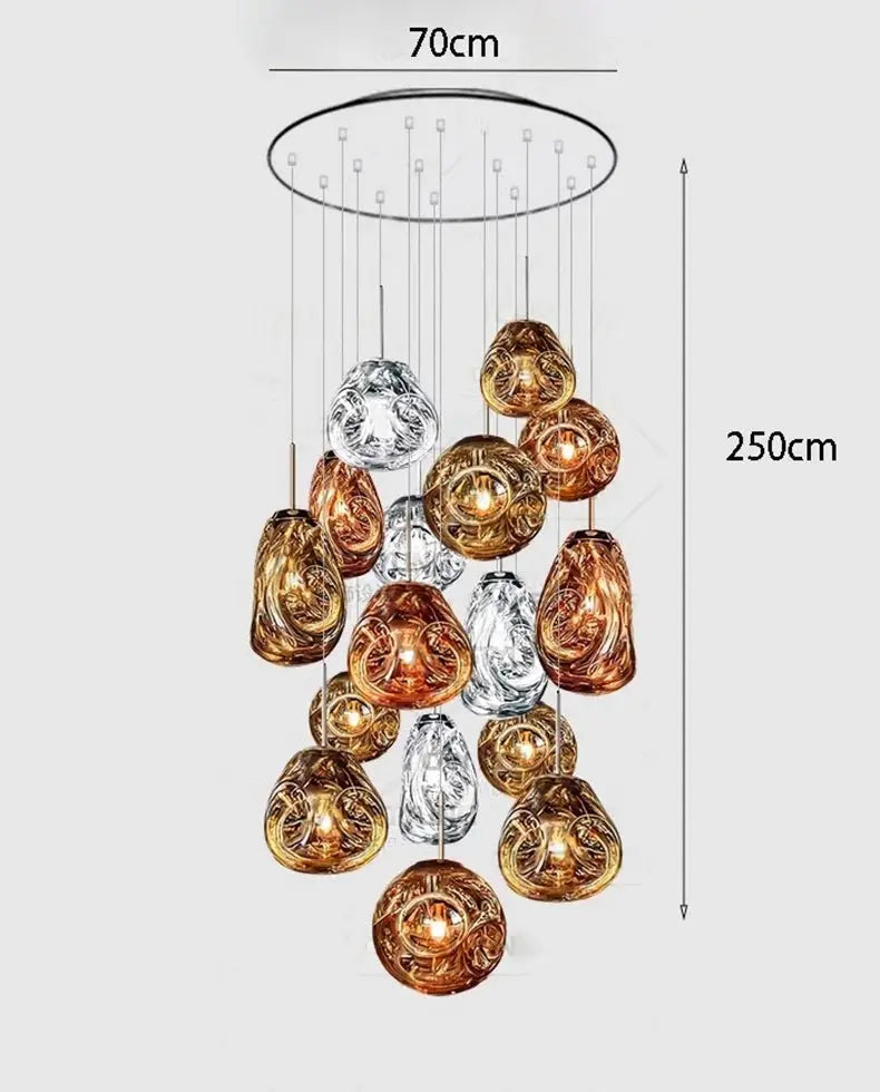 Valentina – Contemporary Artistic Dimmable LED Pendant Lamp Lampasa.com