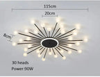 Calira – Scandinavian Round LED Ceiling Lamp Lampasa.com