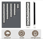 Aldis – Waterproof IP65 Dimmable Outdoor LED Wall Lamp for Flexible Lighting Monalume