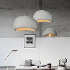 Mieko – Handmade Japanese Wabi-Sabi Pendant Lamp for Natural, Minimalist Decor Monalume
