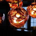 Elna – Modern Lava-Inspired Nordic LED PVC Ball Pendant Lamp for Bold, Stylish Lighting Monalume