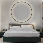 Luna – Modern Minimalist Dimmable LED Ring Wall Lamp for Sleek, Ambient Lighting Monalume
