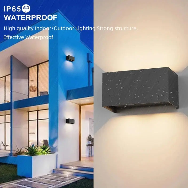 Ember – Modern Outdoor IP65 LED Wall Lamp for Durable, Stylish Lighting Monalume