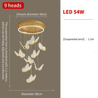 Selina - Butterfly Dimmable LED Chandelier Lampasa.com