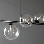 Jurgen – Modern LED Pendant Light with Sleek Metal and Glass Design for Dining Tables and Bars Monalume.com