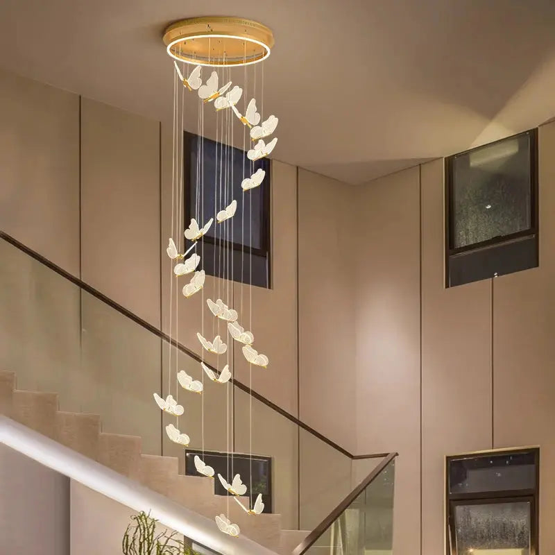 Selina - Butterfly Dimmable LED Chandelier Lampasa.com