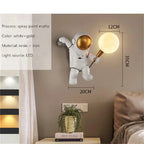 Freya – Astronaut-Themed LED Table and Wall Lamp for Unique, Playful Lighting Monalume