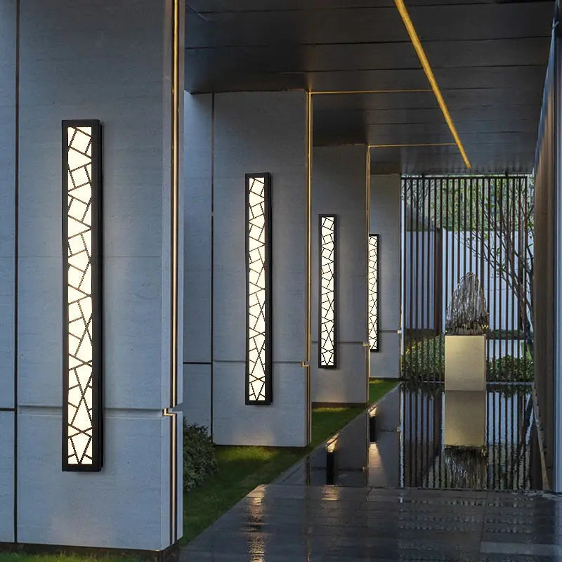 Aldis – Waterproof IP65 Dimmable Outdoor LED Wall Lamp for Flexible Lighting Monalume