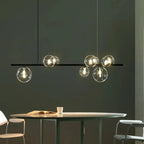 Jurgen – Modern LED Pendant Light with Sleek Metal and Glass Design for Dining Tables and Bars Monalume.com