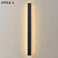 Frida – Modern Long Strip IP65 Waterproof LED Outdoor Lamp for Durable Exterior Lighting Monalume