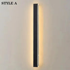 Frida – Modern Long Strip IP65 Waterproof LED Outdoor Lamp for Durable Exterior Lighting Monalume