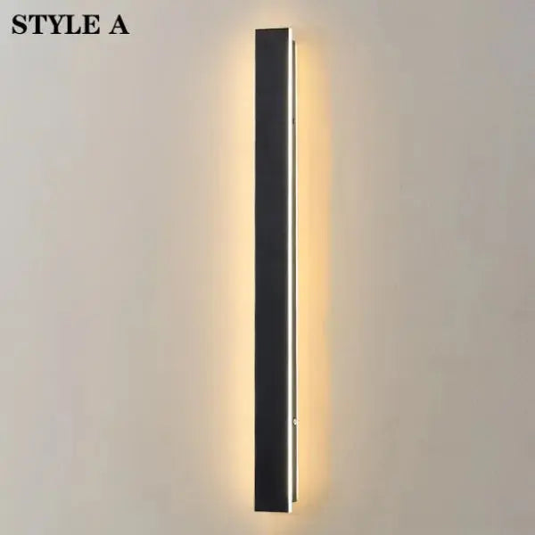 Frida – Modern Long Strip IP65 Waterproof LED Outdoor Lamp for Durable Exterior Lighting Monalume