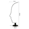 Madeline™ – Nordic Human Face Dimmable LED Floor Lamp for Artistic, Adjustable Lighting Monalume