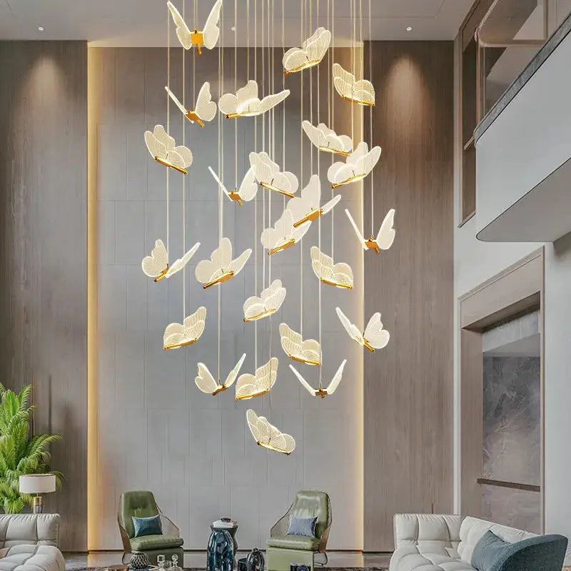 Selina - Butterfly Dimmable LED Chandelier Lampasa.com