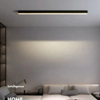 Asta – Modern Minimalist Long Beam LED Ceiling Lamp for Sleek Lighting Monalume