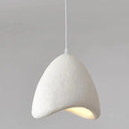 Kaia – Handmade Japandi Wabi-Sabi LED Pendant Light for Serene, Minimalist Interiors Monalume.com