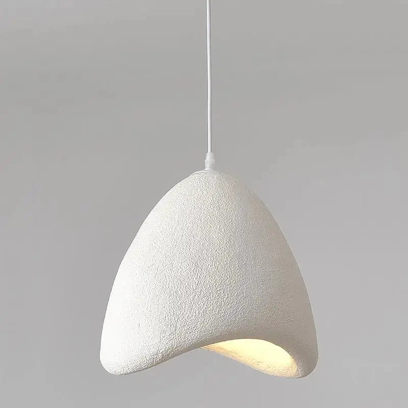 Kaia – Handmade Japandi Wabi-Sabi LED Pendant Light for Serene, Minimalist Interiors Monalume.com