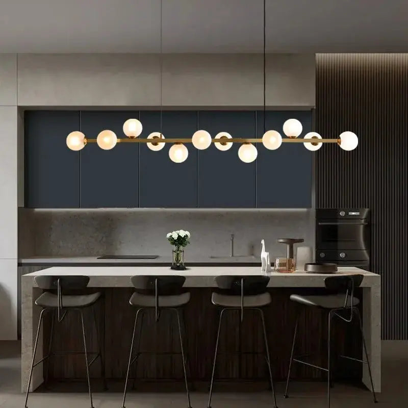 Torsten – Dimmable Modern Square LED Pendant Light for Dining Tables and Bars Monalume.com