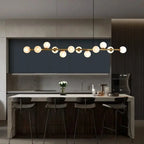 Torsten – Dimmable Modern Square LED Pendant Light for Dining Tables and Bars Monalume.com