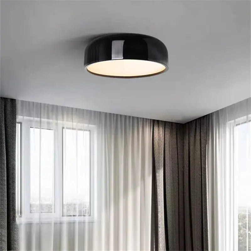 Norella – Modern Aluminum Pan-Style Ceiling Lamp for Sleek Interiors Monalume