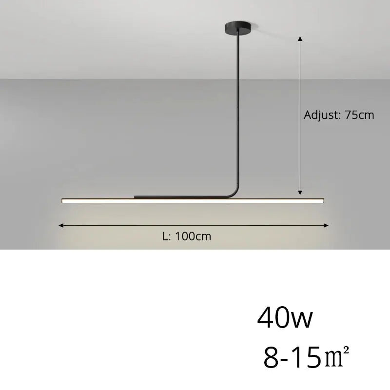 Eira – Dimmable Minimalist LED Pendant Light for Dining Tables and Bars Monalume.com