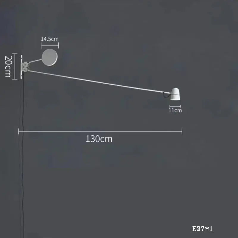 Arden – Adjustable Swing Arm Wall Lamp Lampasa.com