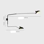 Asa – Industrial Retro LED Wall Light for Vintage inspired Interiors Lampasa.com