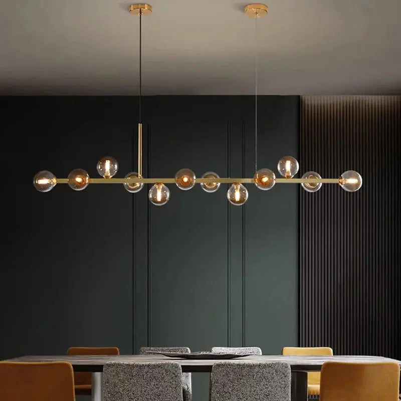 Torsten – Dimmable Modern Square LED Pendant Light for Dining Tables and Bars Monalume.com