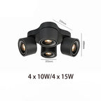 Dimmable Foldable Rotateable LED Spotlight - Milo Lampasa.com