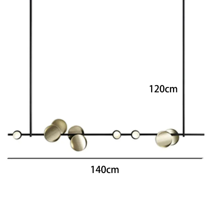 Rolf – Modern Luxury LED Dining Table & Bar Pendant Lamp for Elegant Spaces Monalume