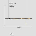Vidar – Creative Design Dimmable LED Pendant Light for Dining Tables and Bars Monalume.com