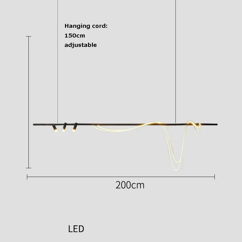 Vidar – Creative Design Dimmable LED Pendant Light for Dining Tables and Bars Monalume.com
