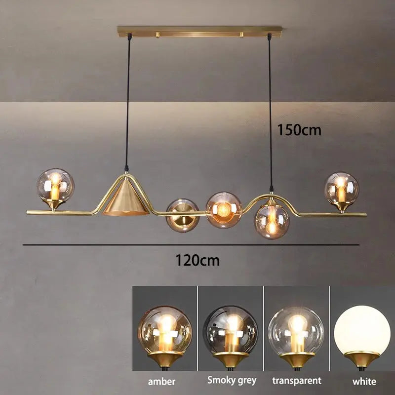 Larson – Dimmable Retro LED Pendant Light for Dining Tables and Bars Monalume.com