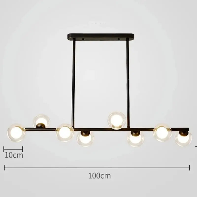 Meya – Nordic Dimmable LED Pendant Light for Dining Tables and Bars Monalume.com
