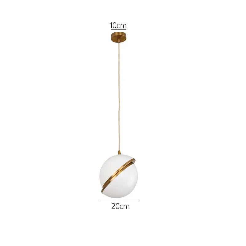 Neris – Modern Scandinavian Acrylic LED Pendant Lamp Lampasa.com