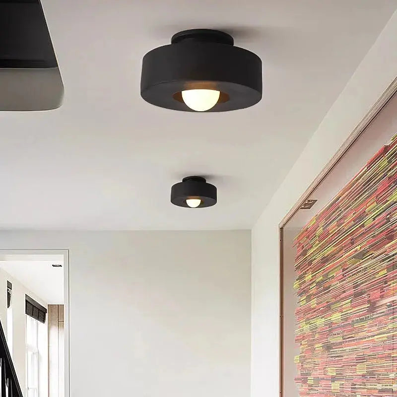 Kaja – Handmade Nordic Minimalist LED Ceiling Lamp for Simple, Elegant Lighting Monalume