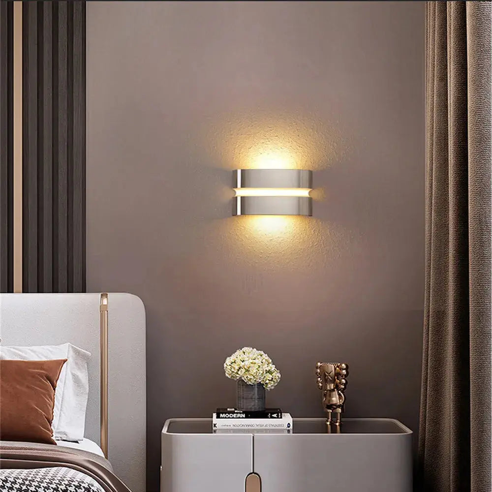 Yrsa – Stainless Steel Outdoor IP65 LED Wall Lamp for Durable, Weatherproof Lighting Monalume