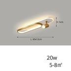 Jensen – Modern LED Ceiling Lamp with Adjustable Spotlights for Focused Lighting Monalume