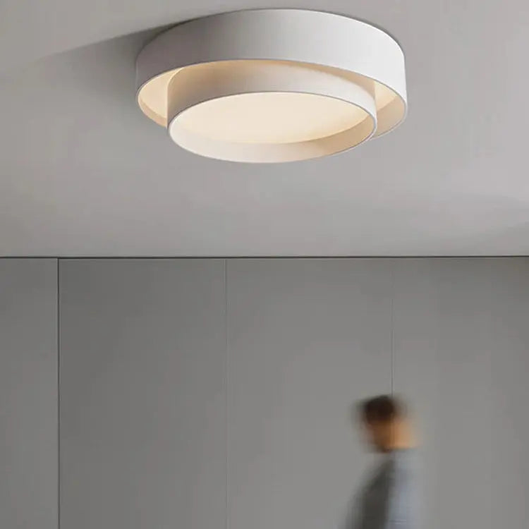 Ozzie – Round Dimmable LED Art Ceiling Lamp for Contemporary Spaces Monalume
