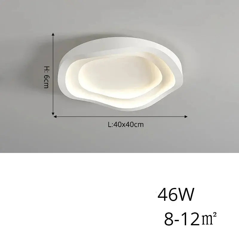 Alex – Modern Sleek Designer Dimmable LED Ceiling Lamp for Contemporary Spaces Monalume