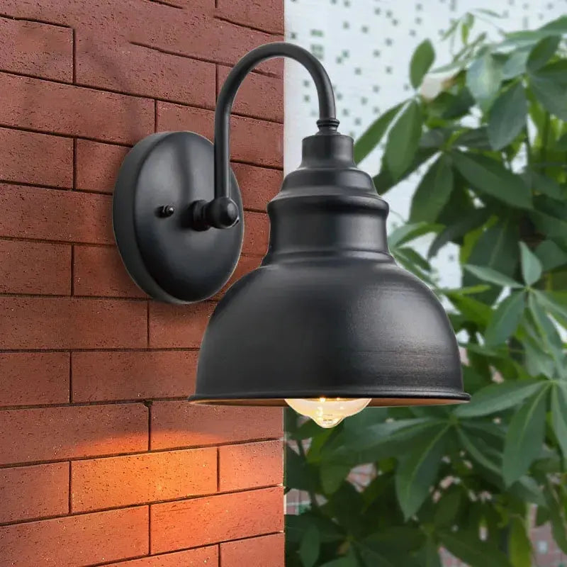 Elinor – Industrial Retro Outdoor IP65 Wall Lamp for Durable Vintage Lighting Monalume