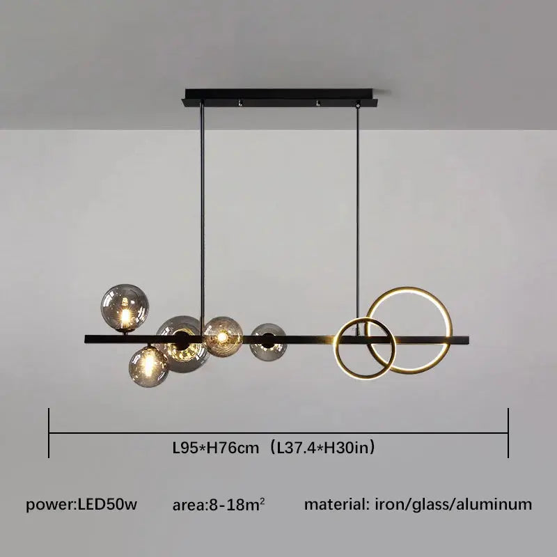 Denny 2.0 – Modern Creative LED Pendant Lamp for Stylish, Contemporary Lighting Monalume