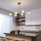 Edvin – Modern Glass Ball LED Pendant Light for Dining Tables and Bars Monalume.com