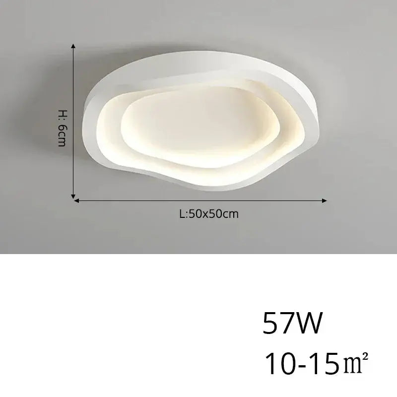 Alex – Modern Sleek Designer Dimmable LED Ceiling Lamp for Contemporary Spaces Monalume