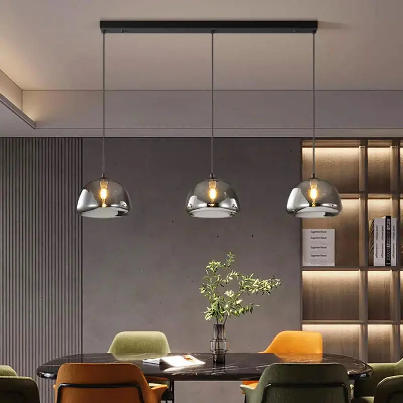 Ingvar – Dimmable Glass LED Pendant Light for Dining Tables and Bars Monalume.com