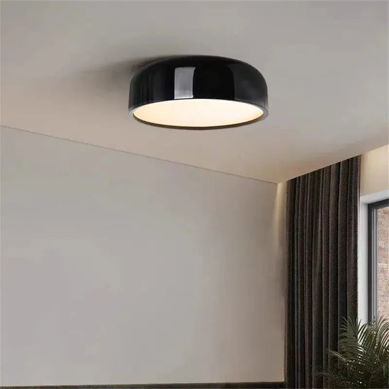 Norella – Modern Aluminum Pan-Style Ceiling Lamp for Sleek Interiors Monalume