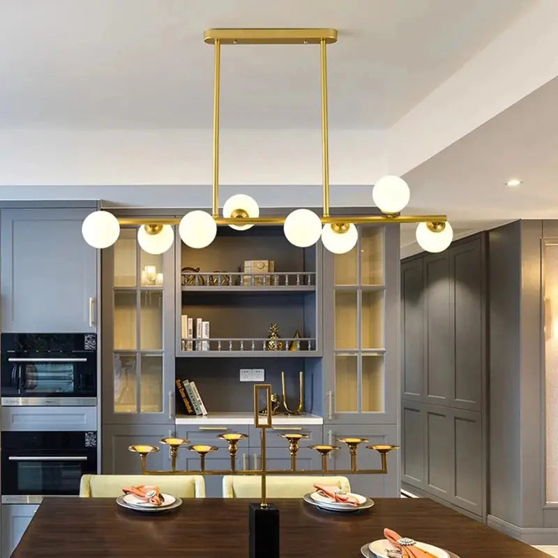 Meya – Nordic Dimmable LED Pendant Light for Dining Tables and Bars Monalume.com