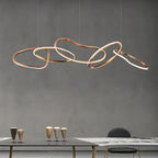 Edda – Creative Circular Dimmable LED Pendant Light for Dining Tables and Bars Monalume.com