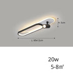Jensen – Modern LED Ceiling Lamp with Adjustable Spotlights for Focused Lighting Monalume