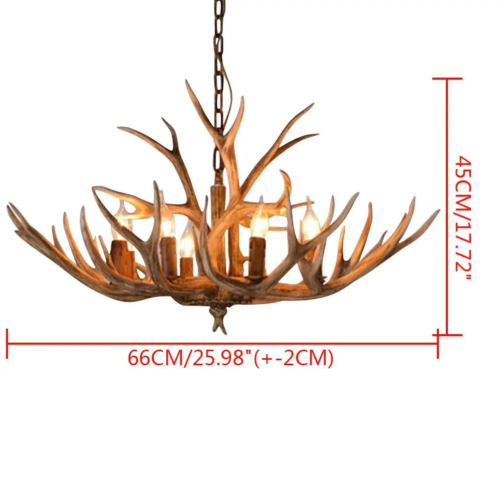 Thorben – handmade Antler Style LED Pendant Lamp Lampasa.com